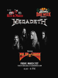 Color of Chaos w/ Megadeth @ Arizona Bike Week 