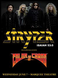 Color of Chaos w/ Stryper