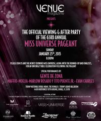 63rd Annual Miss Universe Pageant - The Official Viewing and After Party