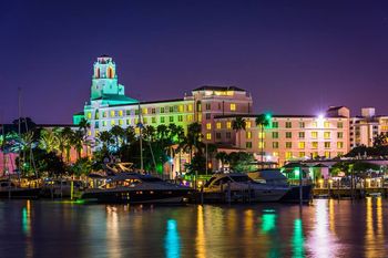 The Vinoy Renaissance Hotel in St. Pete. The Austin Vickrey Trio plays here every Friday!
