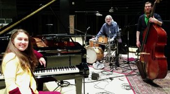 Lara Driscoll (piano), Andre White (drums, Paul Rushka (bass), Denis Martin (Recording engineer), McGill University Recording Studio MMR, Montreal, QC
