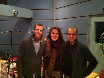 Paul Rushka (bass), Lara Driscoll (piano), Dave Laing (drums), Recording Session Studio 451 Montreal, QC
