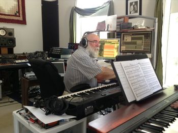 Rick Hutt at Cedar Tree Recording Stuidos

