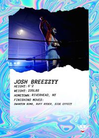 Josh Breezzyy Rookie Trading Card 1 of 500