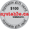  $100 'mystable.ca' Gift Card