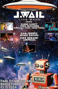 J.Wail Live Band ft/ Sammi Garett and Chris Brouwers (Turkuaz, Cool Cool Cool) Luke Bemand (Lespecial) & Sam Crespo (Space Bacon)