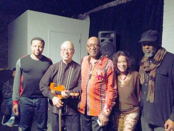 with Nasheet Waits, Oliver Lake, Michelle Rosewoman, Baikida Carroll @ The Stone
