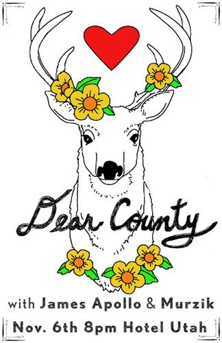 Dear County poster - a new side project I'm a part of.

