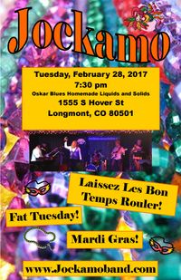 Jockamo plays Fat Tuesday!