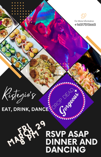 Ristegio’s  Restaurant : Dinner and Dancing! 