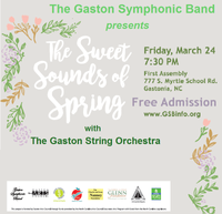 Gaston Symphonic Band Spring Concert