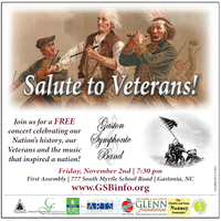 Salute to Veterans by Gaston Symphonic Band