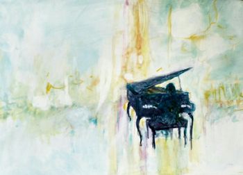 SOLD - Jazz Piano - 24" x 36" - $500
