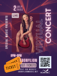 Ebonylion Summer Series "Live" Virtual Concert #MoreandMore #Ebonylion