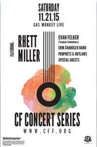Rhett Miller - CF Concert Series