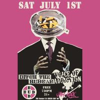 SAT JULY 1st GREEN BAY WI #FREE *Ditch the Hubcap *Voice Of Addiction *BUD