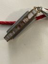 Leather Little Lady harmonica necklace 