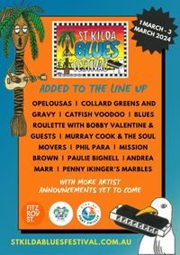 Collard Greens and Gravy St Kilda Blues Festival 