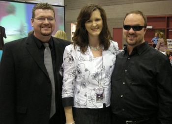 Tammy and Curtis with long-time friend, Gordon Mote
