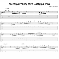 Help The Poor - Opening Solo