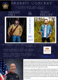 Benefit Concert for Summit County Deputy