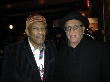 Russell with Roy Ayers at Blues Alley
