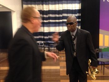 Russell and Maceo Parker at the Kennedy Center
