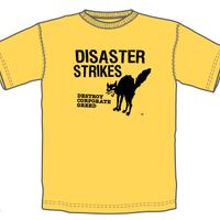 Sabotage Cat T-Shirt (Limited Edition / Final Reprint / Yellow)