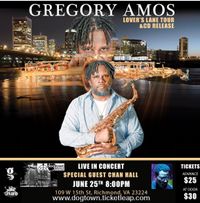 Gregory Amos Lover's Lane Cd Release concert Special Guest Chan Hall 