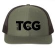 TCG Hat /// Green and Black