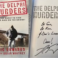 Limited Signed Paperback - The Delphi Murders book by Nic Edwards