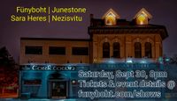 Fünyboht Acoustic Trio & Junestone w/ Nezisvitu & Sara Heres 
