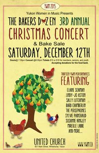 YWIM presents The Bakers Dozen 3rd Annual CHRISTMAS CONCERT & Bake Sale