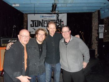 2012 Junos with Rick, Donny and Terry
