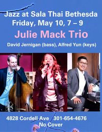 Julie Mack Trio at Sala Thai