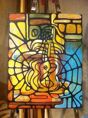 Psychedelic Guitar - SOLD
