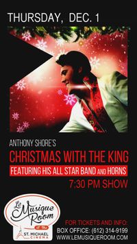 Anthony Shore's Christmas with the KING!