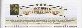 Rick Huff of Western Way Magazine Reviews Óga "Fingerprints" CD

