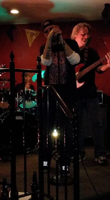 Keith with ZERO at the Blue Moon in Norwood, NJ 04-30-16
