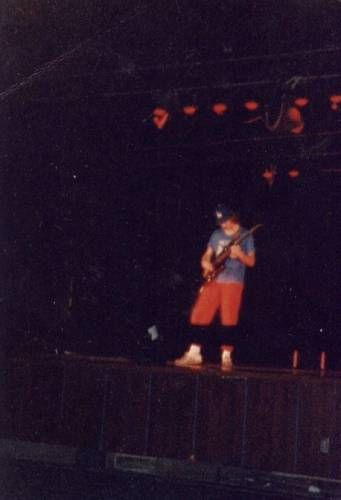 Keith Lenn at Clarkstown South High School - 1989? Battle of the Bands as a member of Detour and yes, we won!
