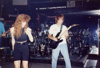 Red Thunder gig at Zazeens in Nanuet, NY - probably 1990 or 1991
