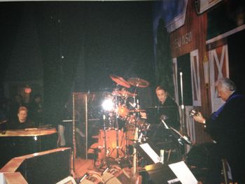 Playing the Opry at the Ryman Auditorium.  2000
