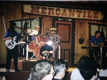 Playing for Hot Country Nights at Busch Gardens in 1995.
