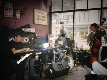 Jam session at the Red Onion Saloon in Skagway, Alaska.  Summer of 96
