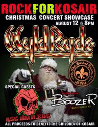 Rock for Kosair benefit featuring The Ass Haulers, Boozer, and Wylde Ryde