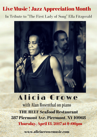 Alicia Crowe Piano Jazz Duo with Alan Rosenthal on Piano
