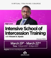 Intensive School of Intercession Training- High level (Course #503)