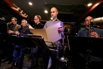 at Smalls, with Alan Ferbers' Nonet
