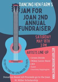 Jam for Joan with Special Guest Courtney Sappington