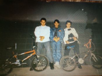 Back in Chile with best buddies. Circa 1990
